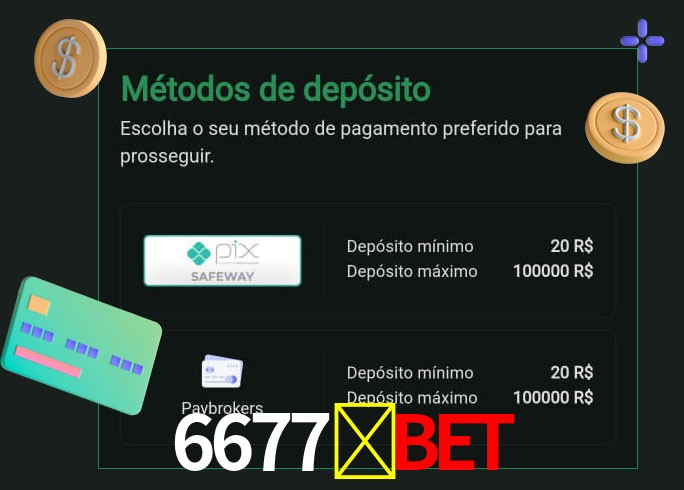 O cassino 6677-bet oferece uma grande variedade de métodos de pagamento